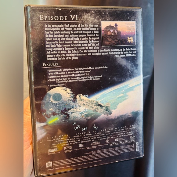 Star Wars: Return of the Jedi (Widescreen) DVD - Black/Green - Picture 2 of 3